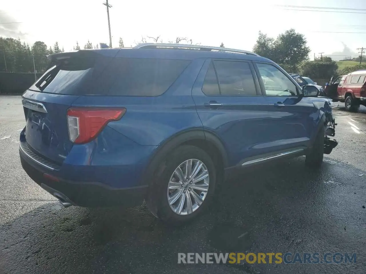 3 fotografías del automóvil dañado 1FM5K7FW7LGA06793 FORD EXPLORER 2020