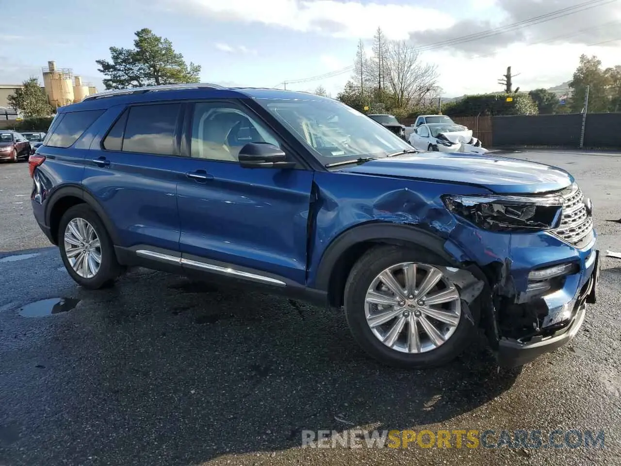 4 fotografías del automóvil dañado 1FM5K7FW7LGA06793 FORD EXPLORER 2020
