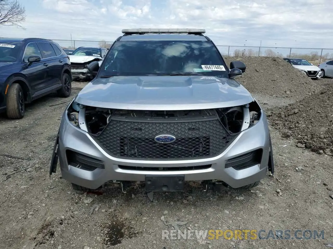 5 fotografías del automóvil dañado 1FM5K8AB0LGC93369 FORD EXPLORER 2020