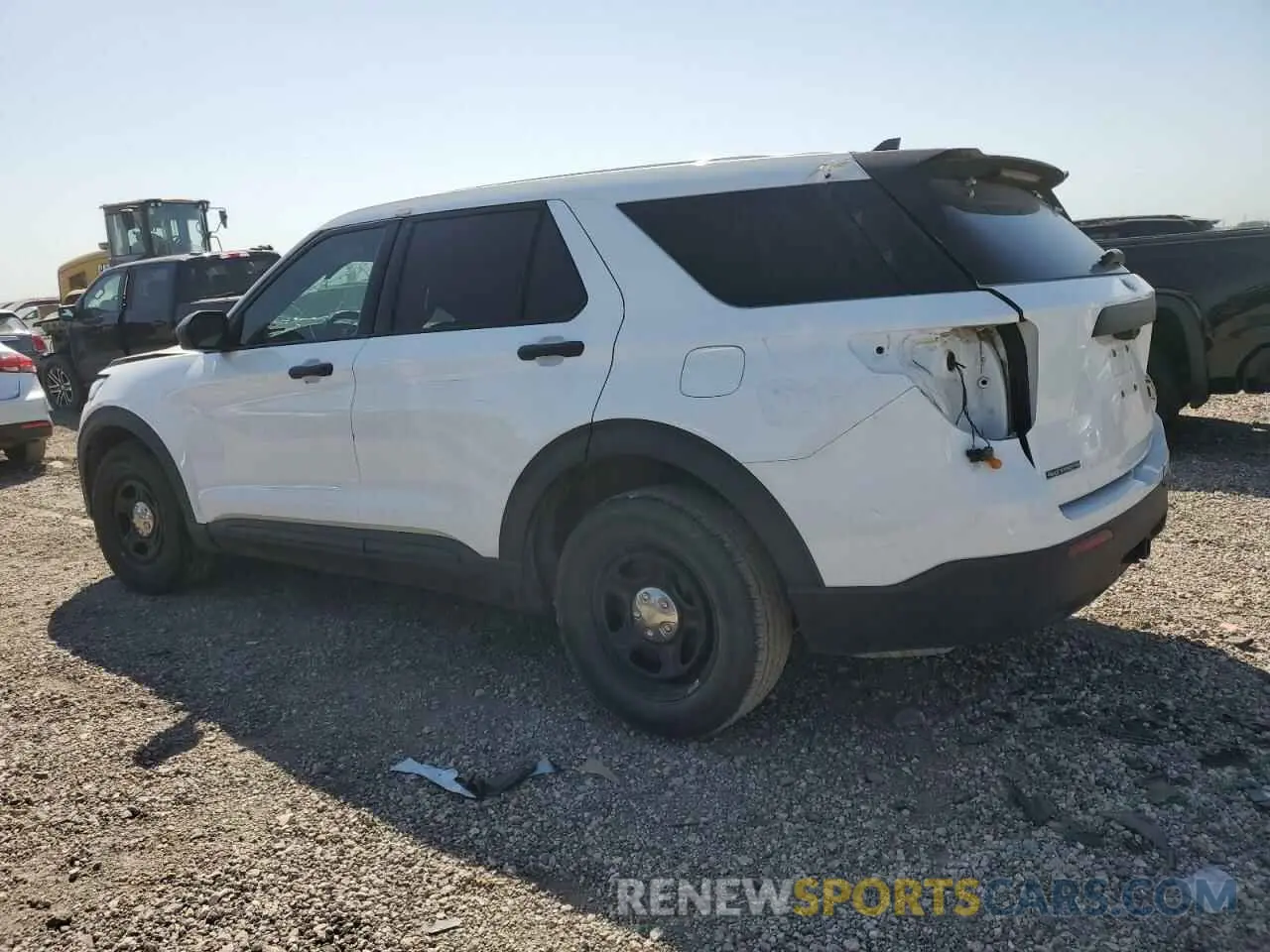 2 fotografías del automóvil dañado 1FM5K8AB6LGC14397 FORD EXPLORER 2020