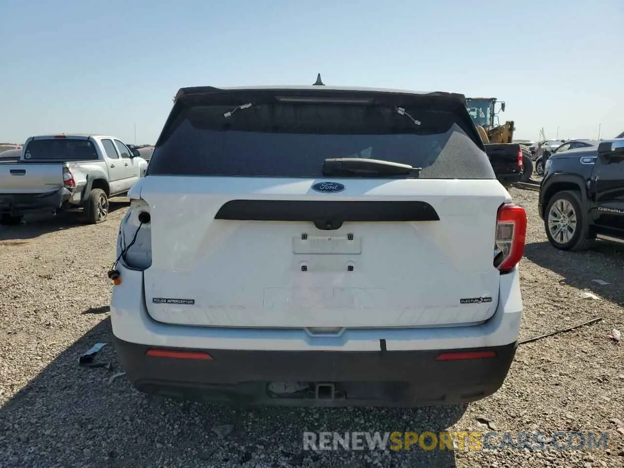 6 fotografías del automóvil dañado 1FM5K8AB6LGC14397 FORD EXPLORER 2020