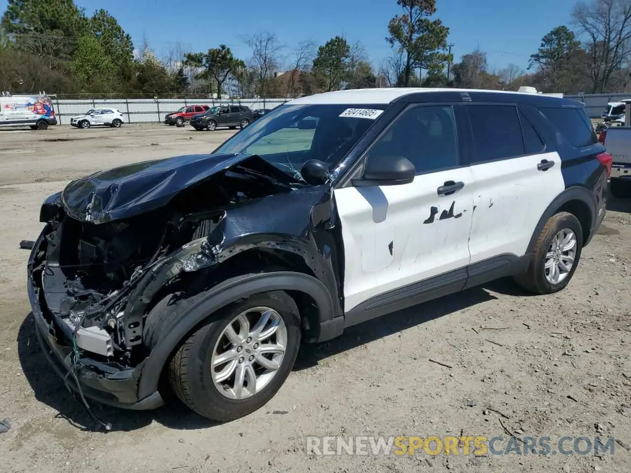 1 fotografías del automóvil dañado 1FM5K8AB8LGB85548 FORD EXPLORER 2020