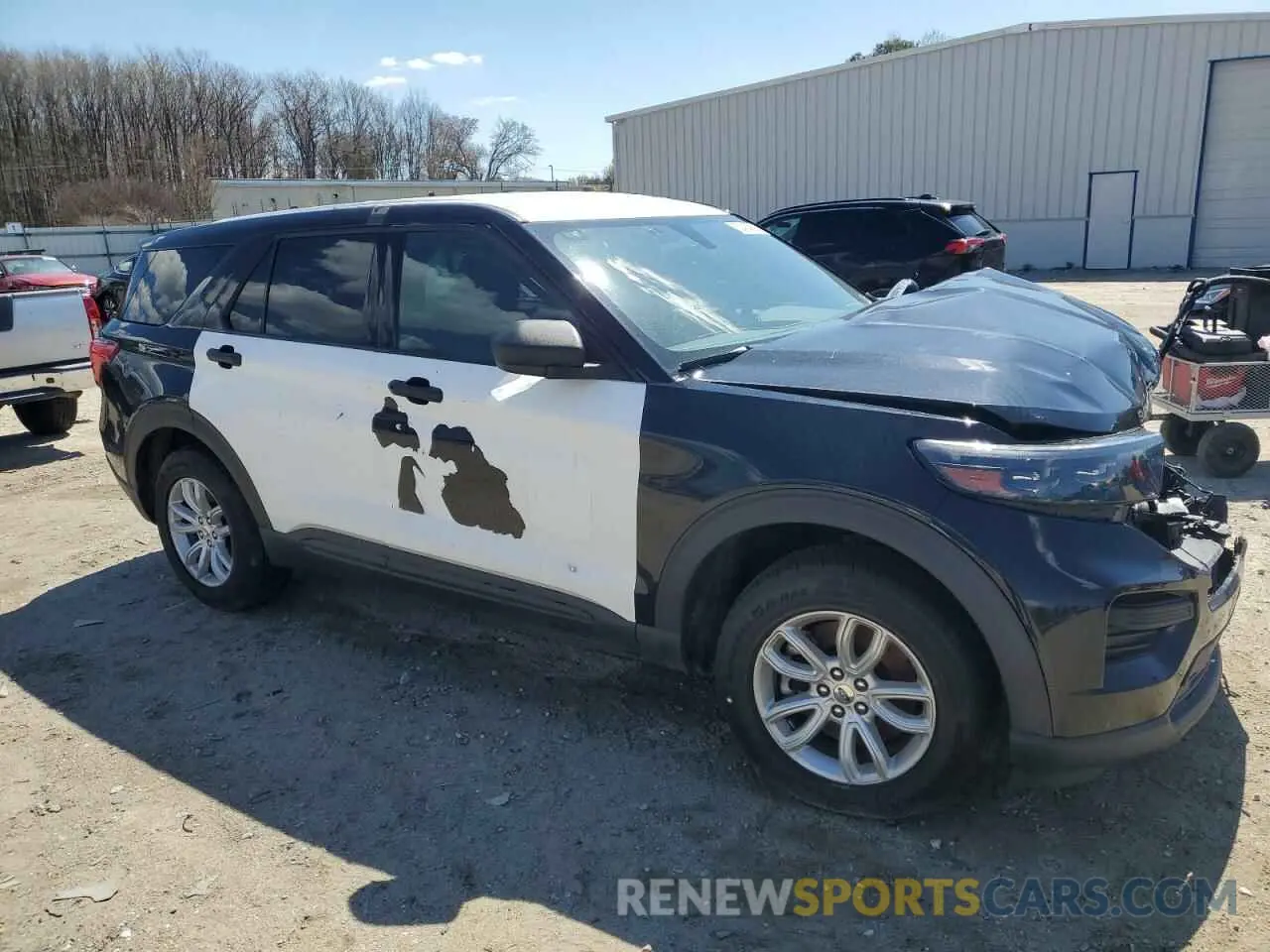 4 fotografías del automóvil dañado 1FM5K8AB8LGB85548 FORD EXPLORER 2020