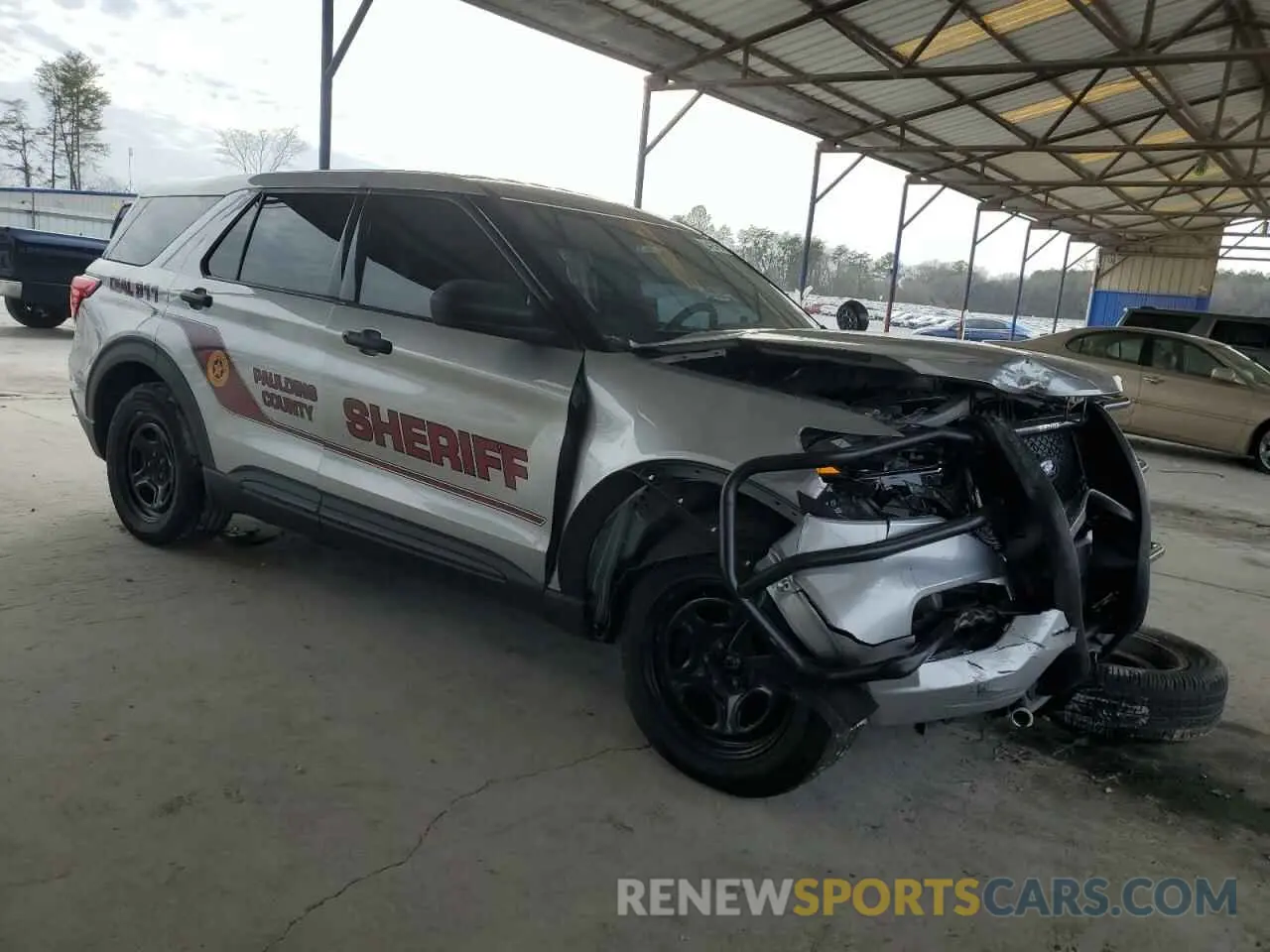 4 fotografías del automóvil dañado 1FM5K8AB9LGA71607 FORD EXPLORER 2020