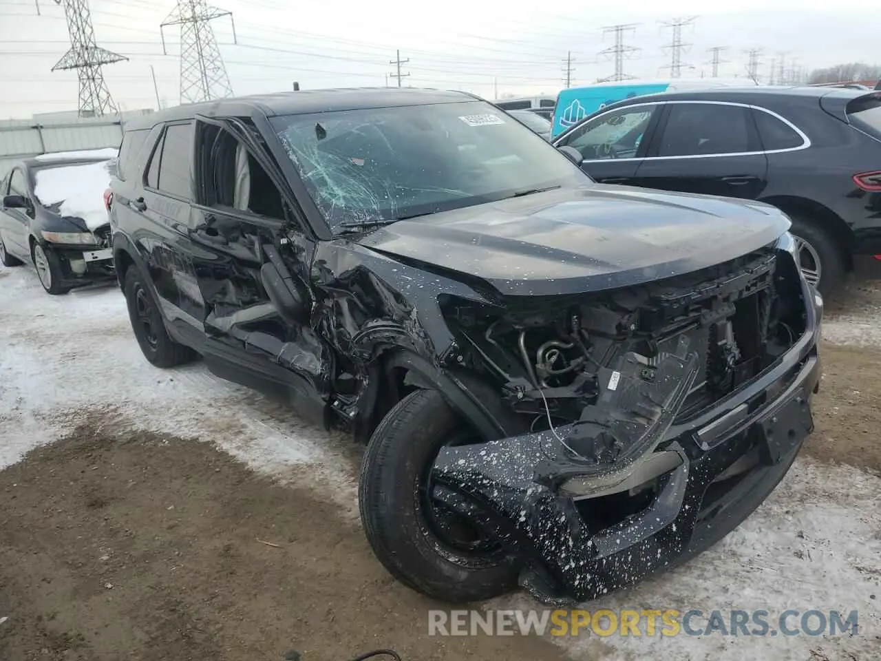 4 fotografías del automóvil dañado 1FM5K8AB9LGA97902 FORD EXPLORER 2020