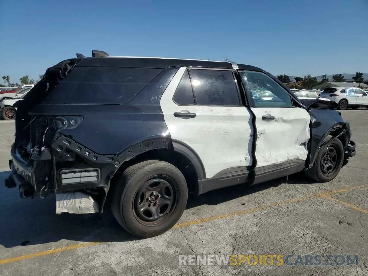 3 fotografías del automóvil dañado 1FM5K8AB9LGC51380 FORD EXPLORER 2020
