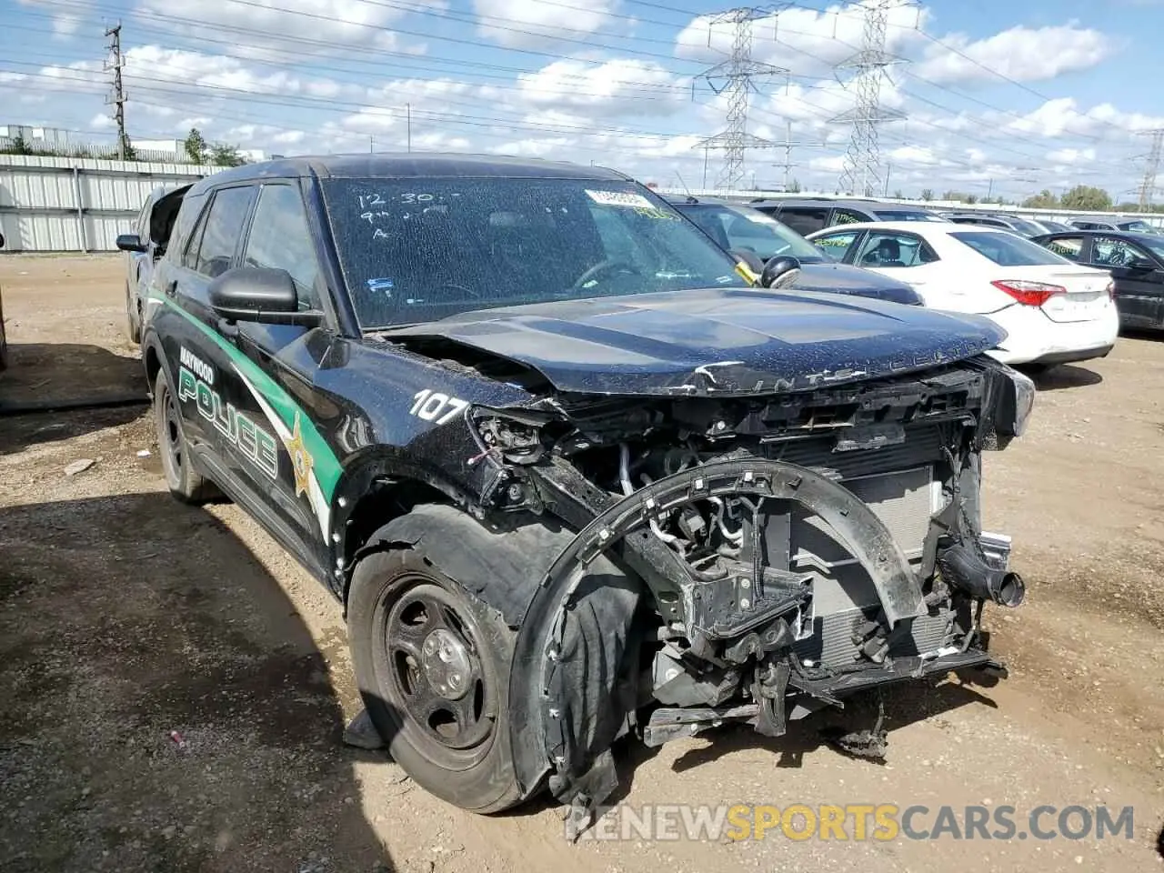 4 fotografías del automóvil dañado 1FM5K8AC5LGB95382 FORD EXPLORER 2020