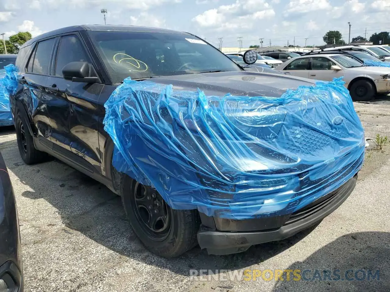 4 fotografías del automóvil dañado 1FM5K8AW0LGC51321 FORD EXPLORER 2020