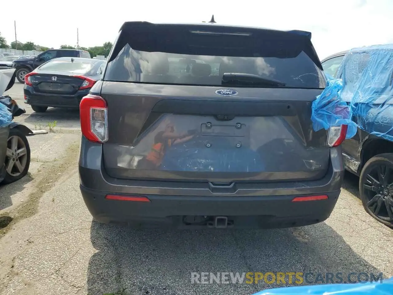 6 fotografías del automóvil dañado 1FM5K8AW0LGC51321 FORD EXPLORER 2020