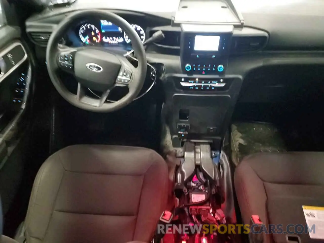 8 fotografías del automóvil dañado 1FM5K8AW4LGC14787 FORD EXPLORER 2020