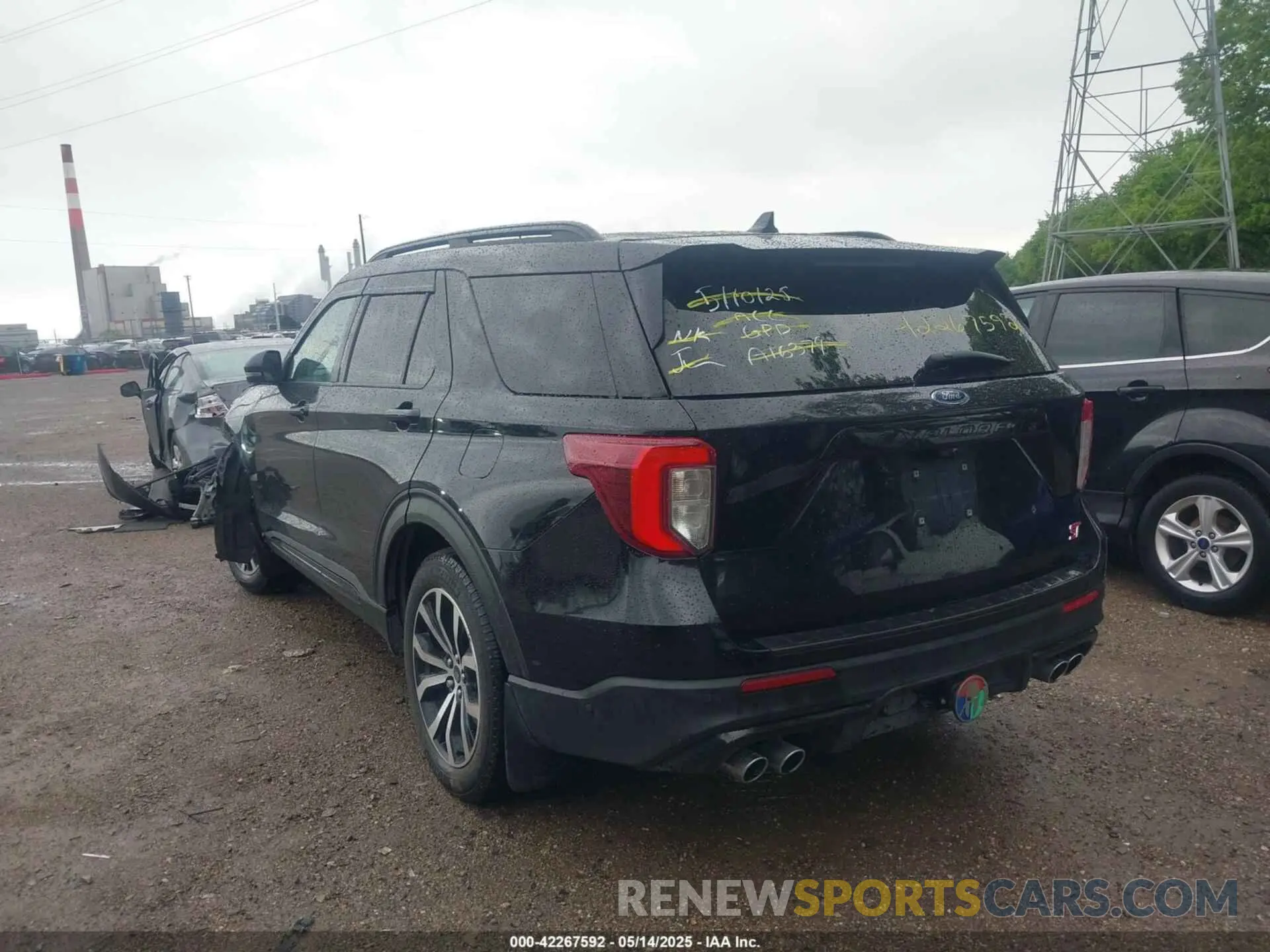 3 fotografías del automóvil dañado 1FM5K8GC0LGA16379 FORD EXPLORER 2020