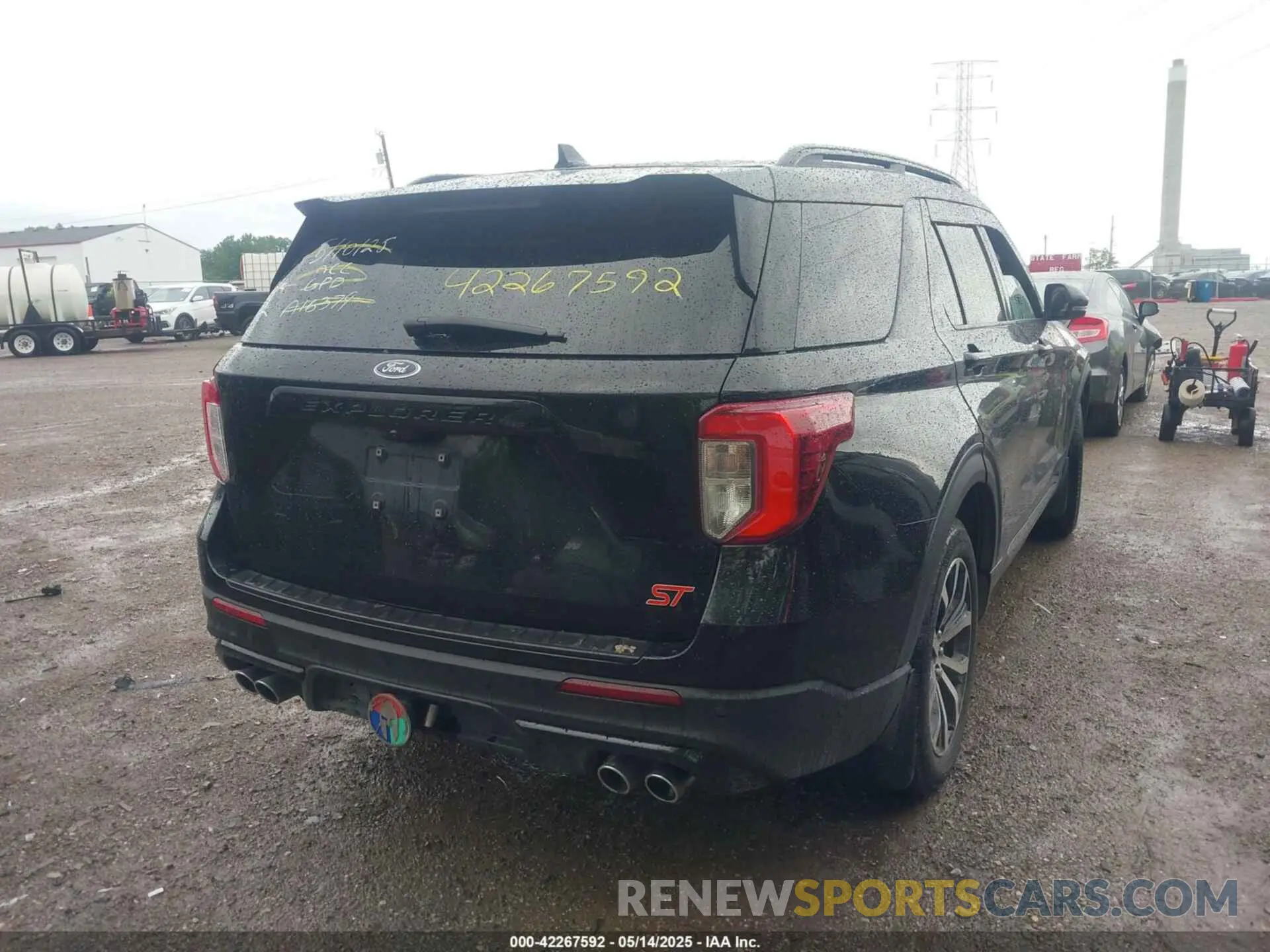 4 fotografías del automóvil dañado 1FM5K8GC0LGA16379 FORD EXPLORER 2020