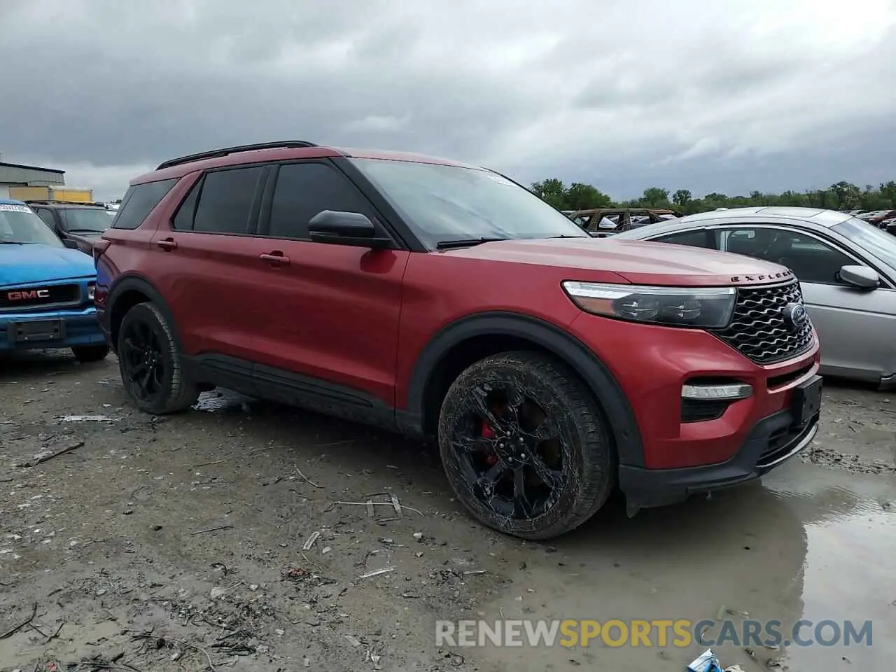 4 fotografías del automóvil dañado 1FM5K8GC1LGA07254 FORD EXPLORER 2020