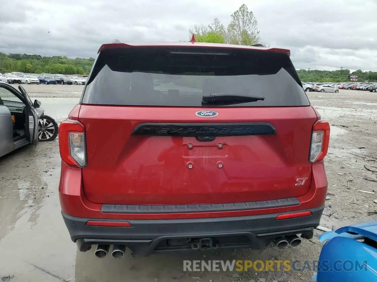 6 fotografías del automóvil dañado 1FM5K8GC1LGA07254 FORD EXPLORER 2020