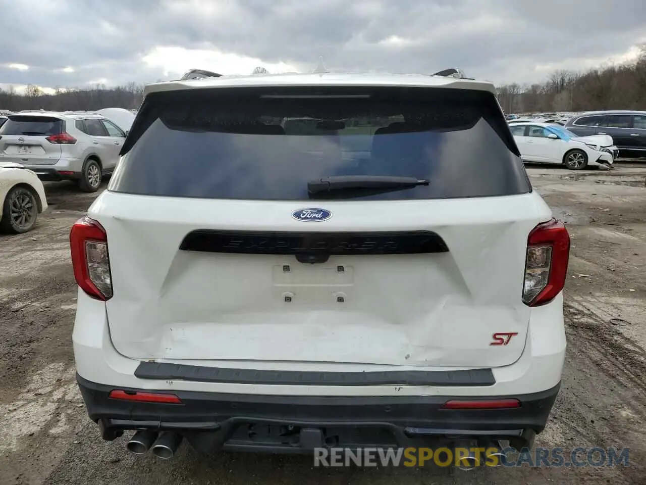 6 fotografías del automóvil dañado 1FM5K8GC1LGB40077 FORD EXPLORER 2020