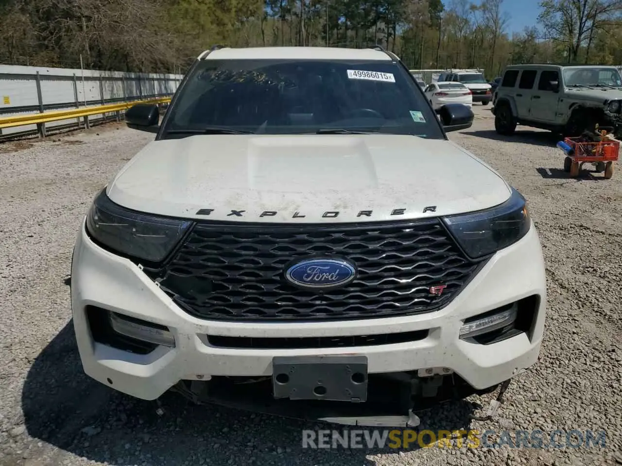5 fotografías del automóvil dañado 1FM5K8GC1LGC41765 FORD EXPLORER 2020