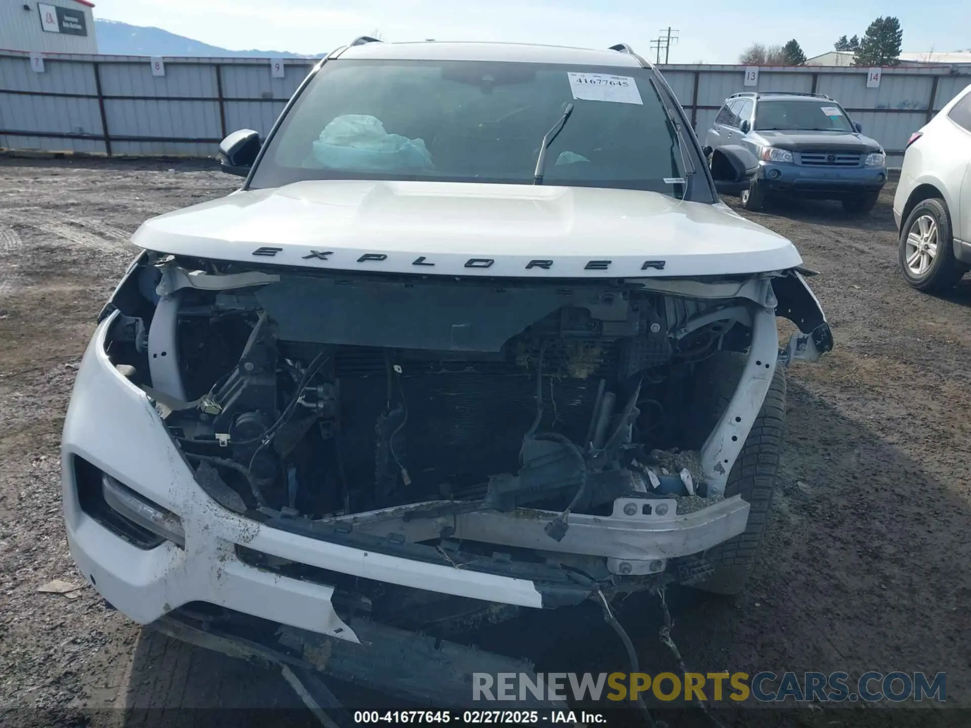 13 fotografías del automóvil dañado 1FM5K8GC2LGA92282 FORD EXPLORER 2020