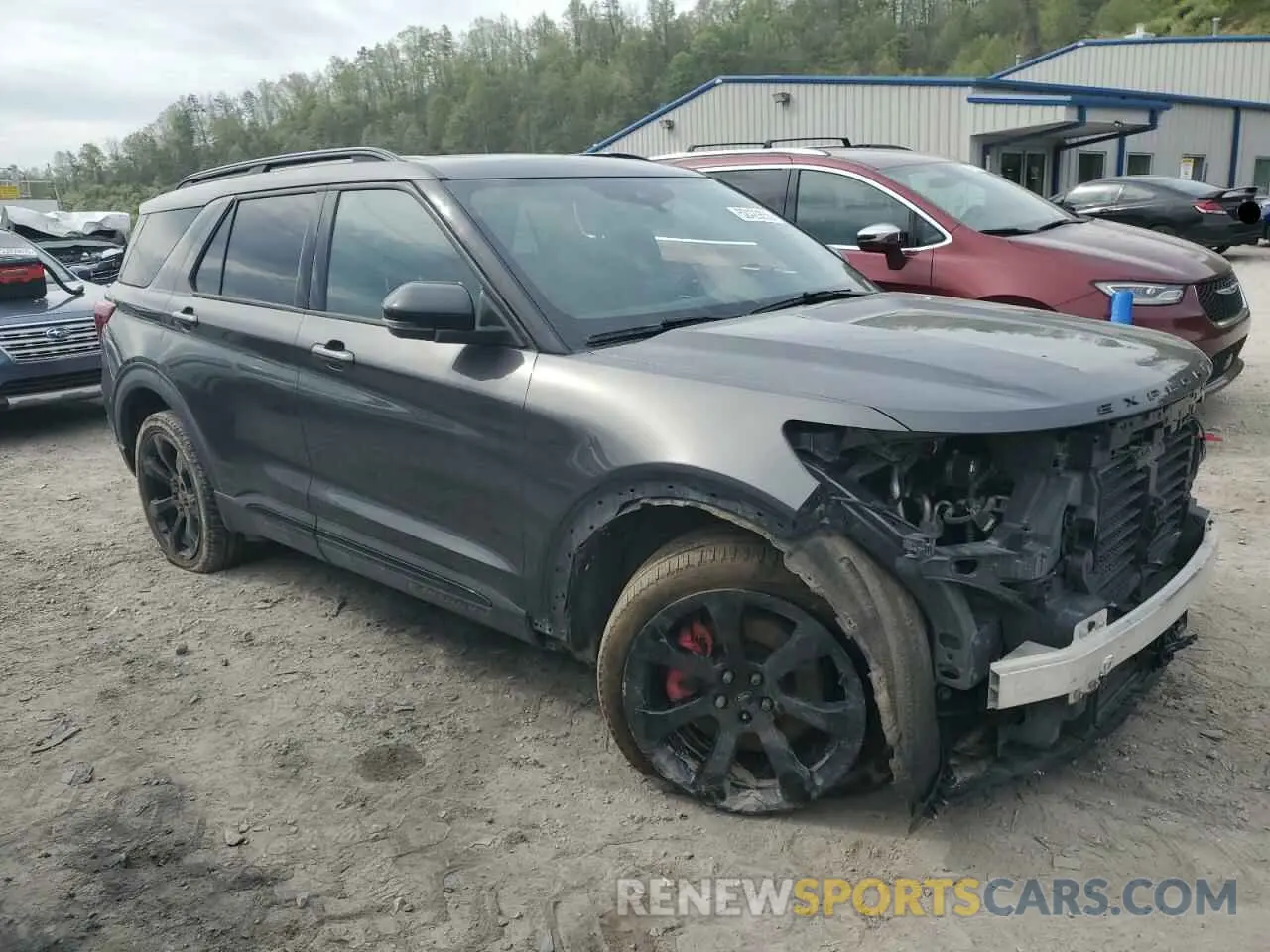 4 fotografías del automóvil dañado 1FM5K8GC2LGB13437 FORD EXPLORER 2020