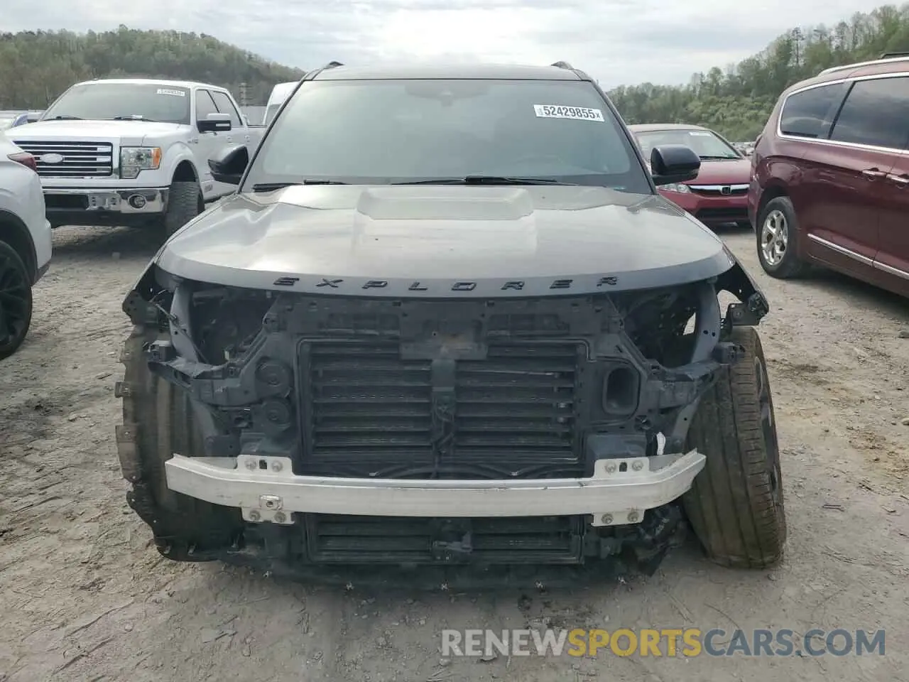 5 fotografías del automóvil dañado 1FM5K8GC2LGB13437 FORD EXPLORER 2020