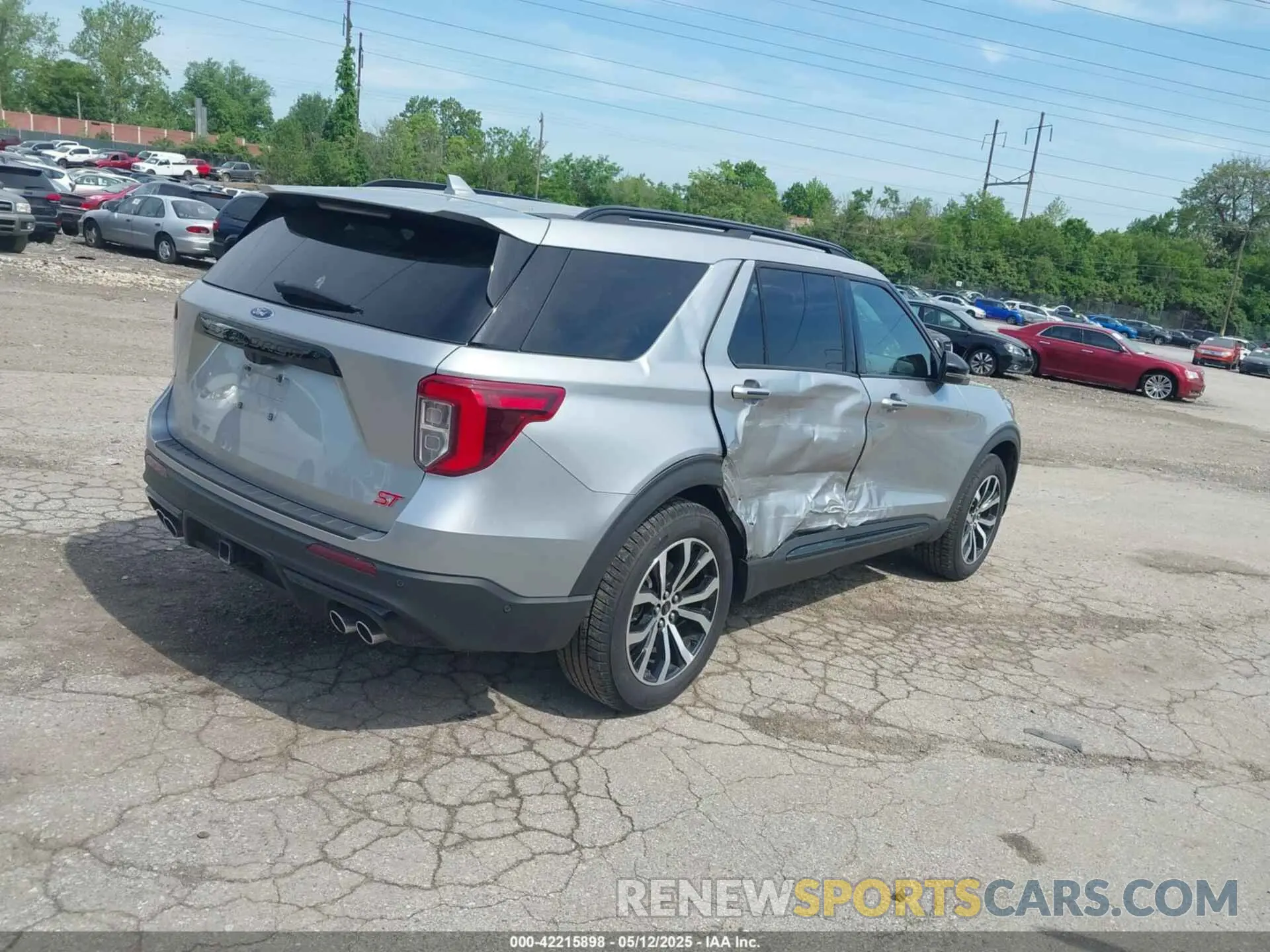 4 fotografías del automóvil dañado 1FM5K8GC2LGB45689 FORD EXPLORER 2020