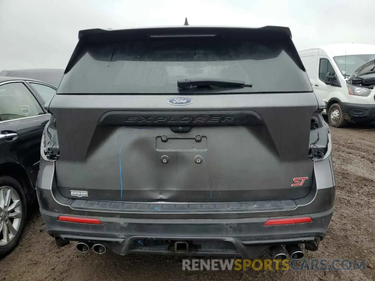 6 fotografías del automóvil dañado 1FM5K8GC2LGC07401 FORD EXPLORER 2020