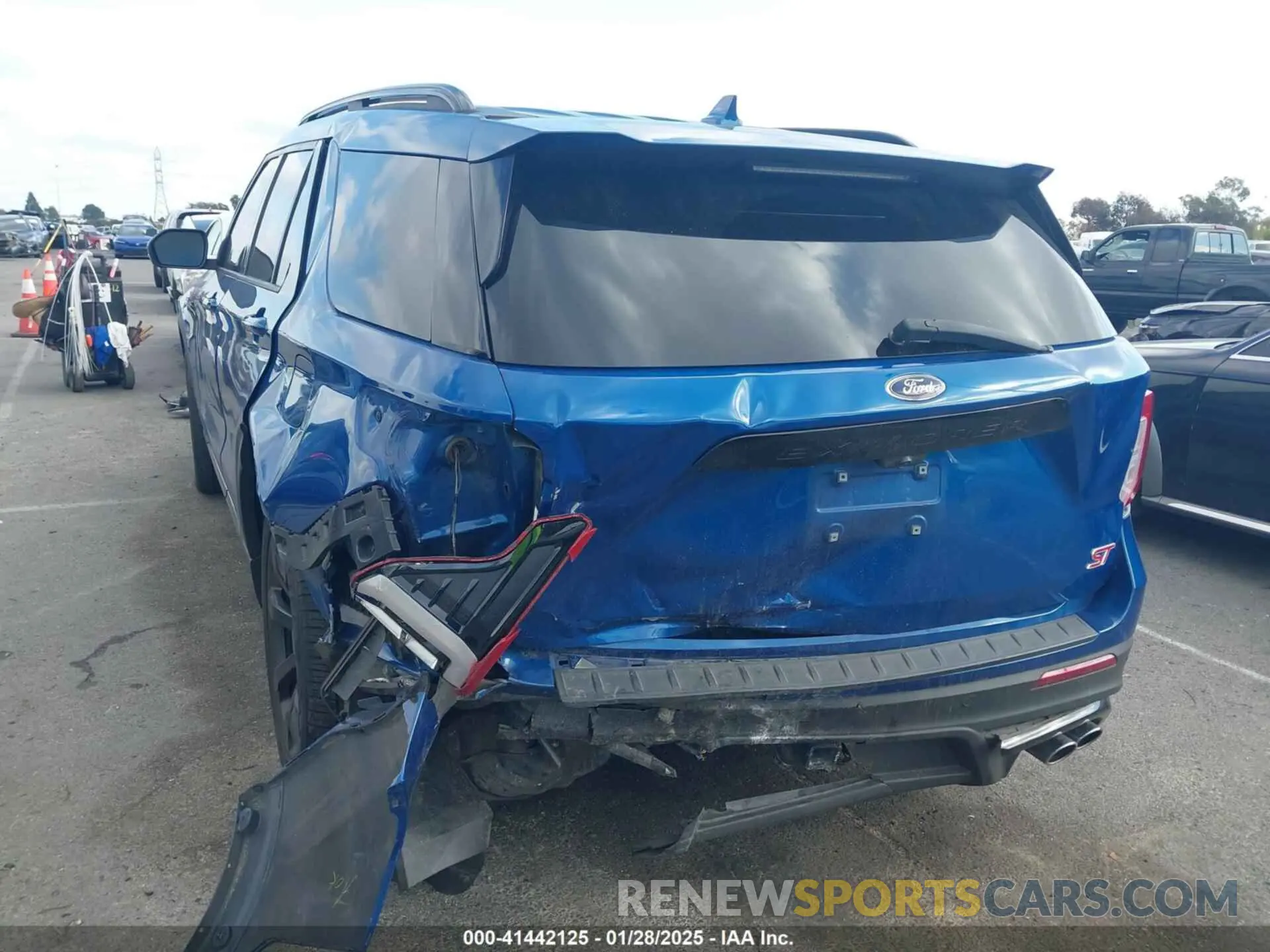 3 fotografías del automóvil dañado 1FM5K8GC4LGA81851 FORD EXPLORER 2020