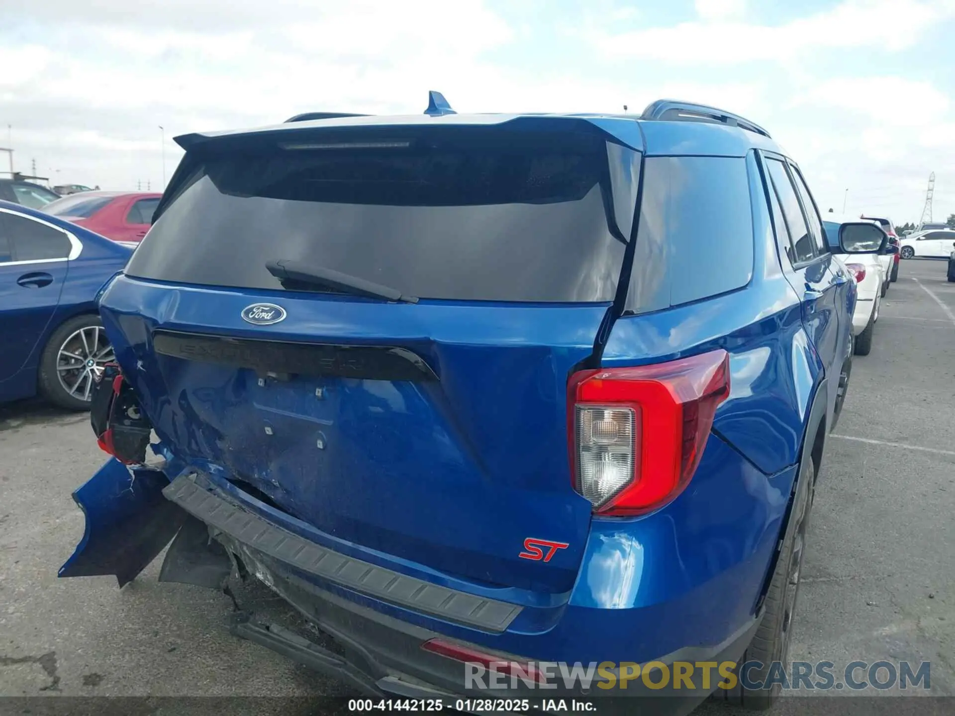 4 fotografías del automóvil dañado 1FM5K8GC4LGA81851 FORD EXPLORER 2020