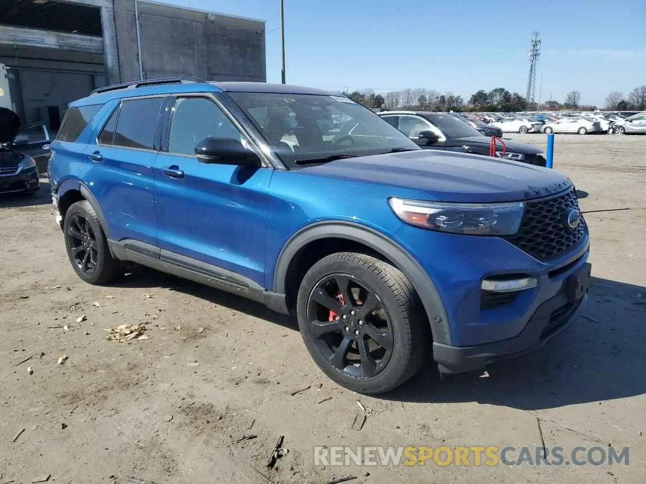 4 fotografías del automóvil dañado 1FM5K8GC4LGC23373 FORD EXPLORER 2020