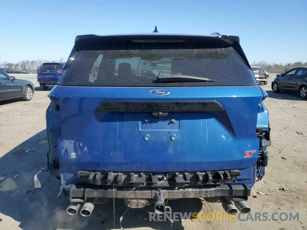 6 fotografías del automóvil dañado 1FM5K8GC4LGC23373 FORD EXPLORER 2020
