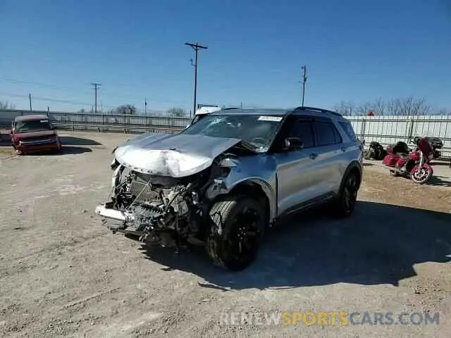 12 fotografías del automóvil dañado 1FM5K8GC5LGA89487 FORD EXPLORER 2020