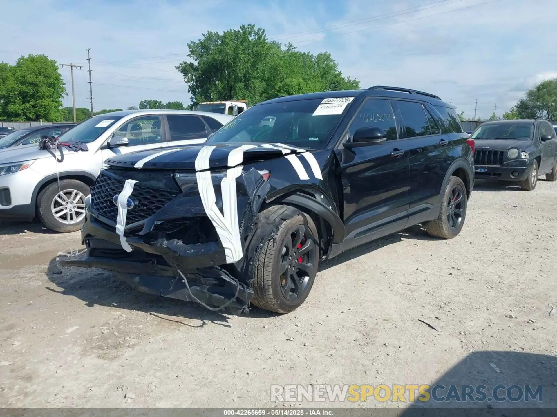 2 fotografías del automóvil dañado 1FM5K8GC5LGB57884 FORD EXPLORER 2020