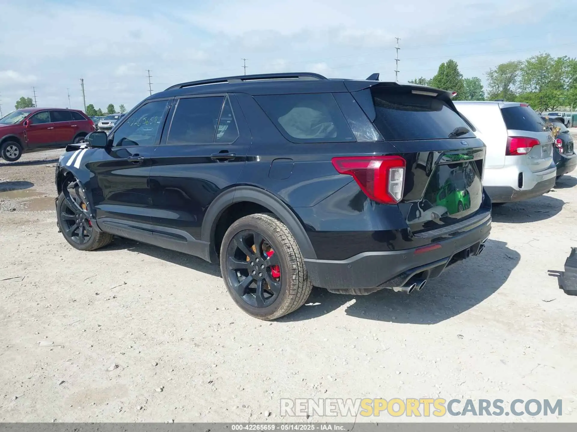 3 fotografías del automóvil dañado 1FM5K8GC5LGB57884 FORD EXPLORER 2020