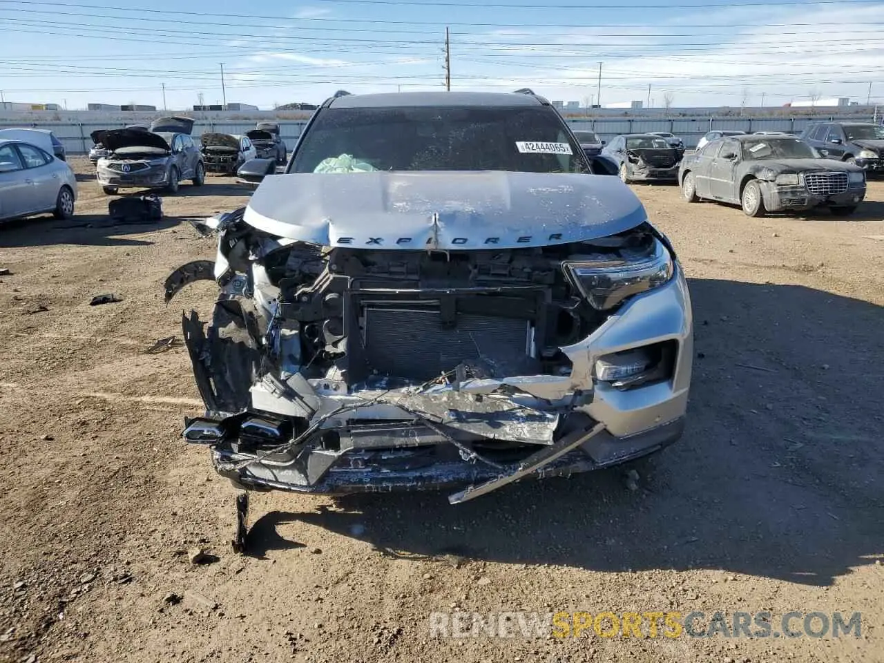 5 fotografías del automóvil dañado 1FM5K8GC6LGC76687 FORD EXPLORER 2020