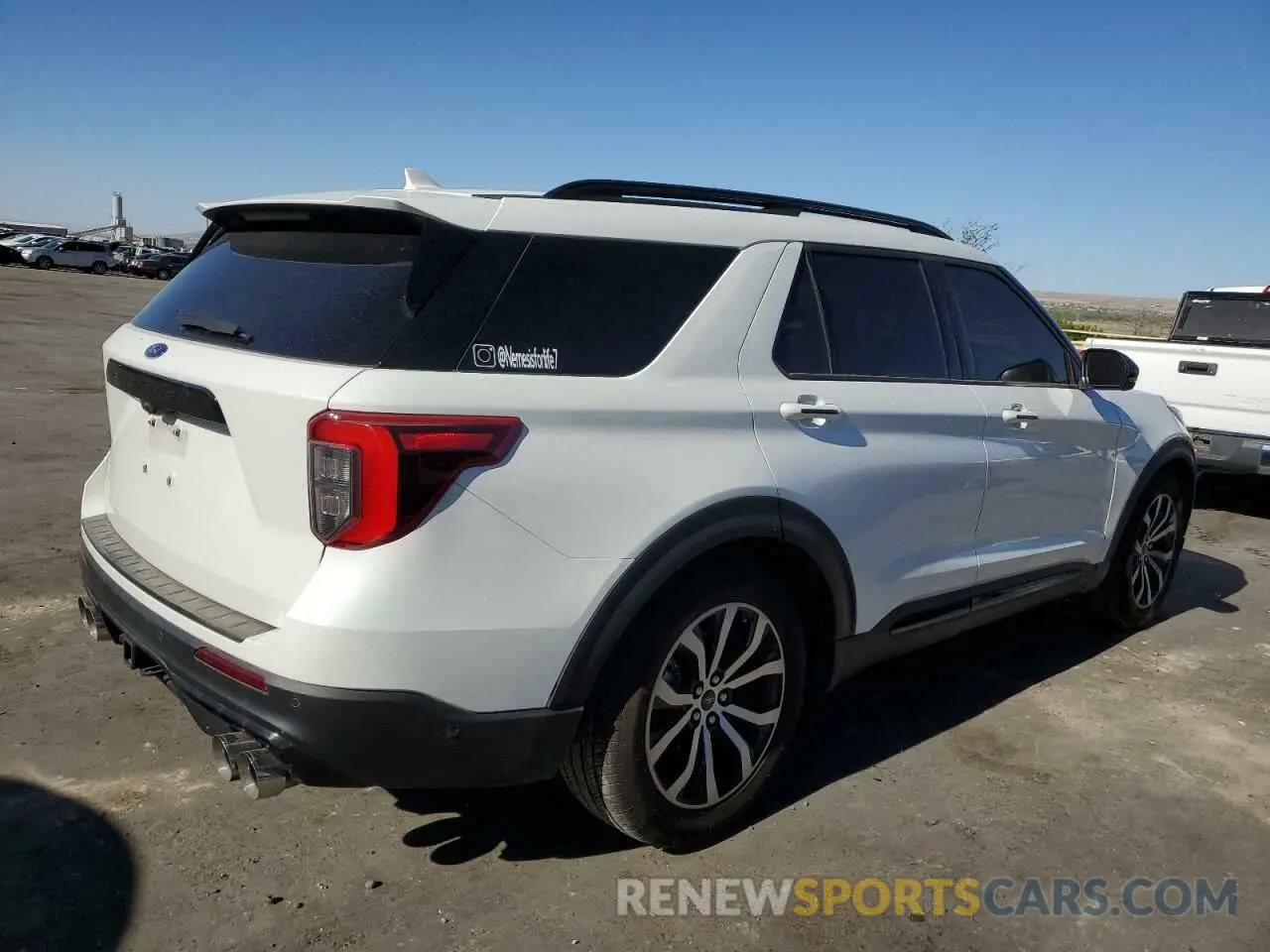 3 fotografías del automóvil dañado 1FM5K8GC7LGC96656 FORD EXPLORER 2020