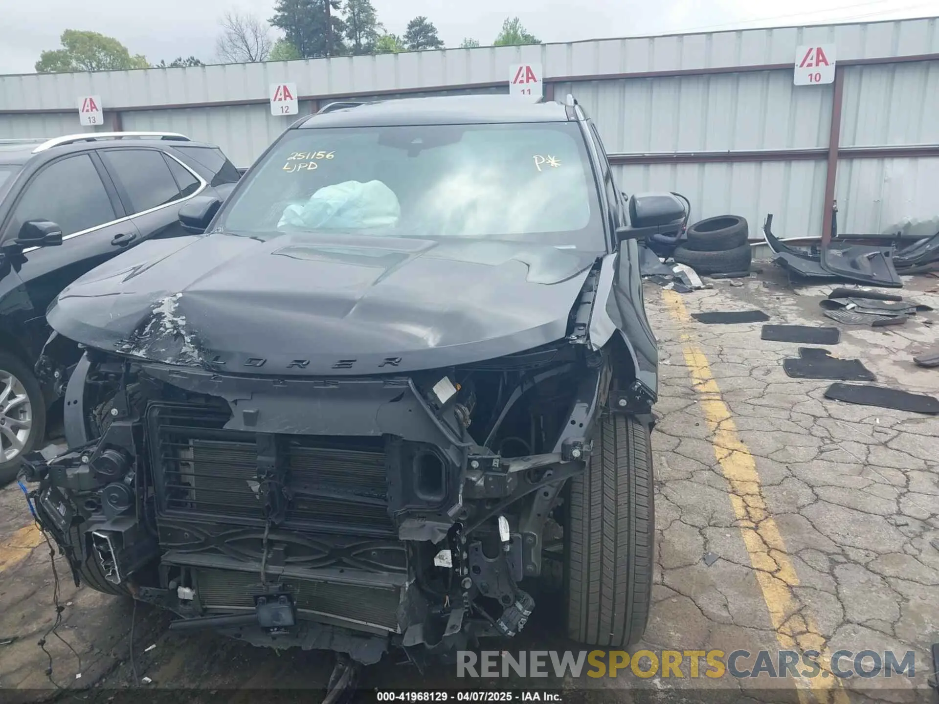 12 fotografías del automóvil dañado 1FM5K8GC9LGB68340 FORD EXPLORER 2020