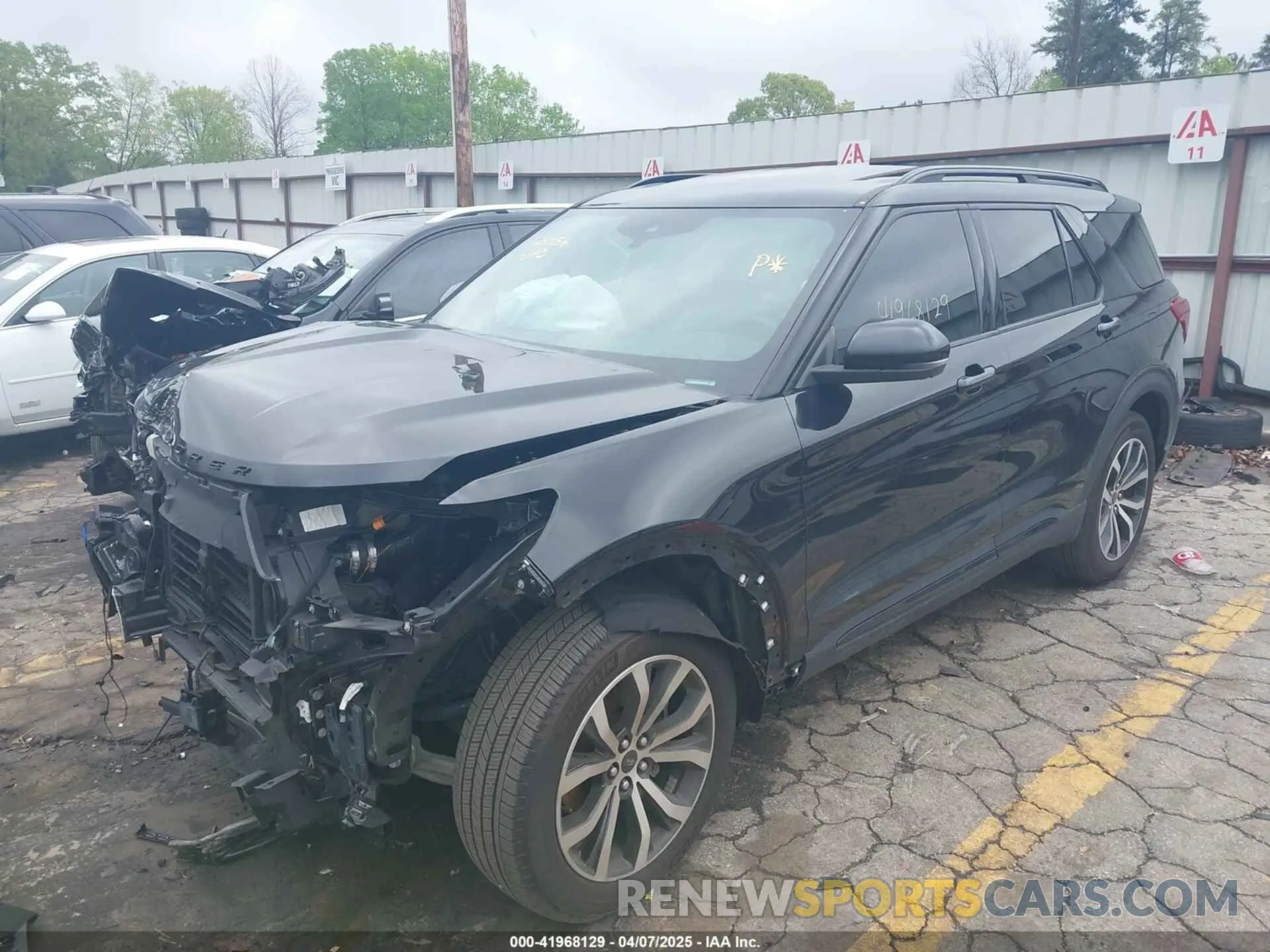 2 fotografías del automóvil dañado 1FM5K8GC9LGB68340 FORD EXPLORER 2020