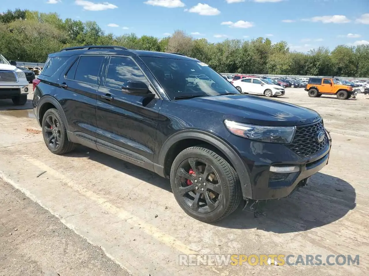 4 fotografías del automóvil dañado 1FM5K8GC9LGC04995 FORD EXPLORER 2020