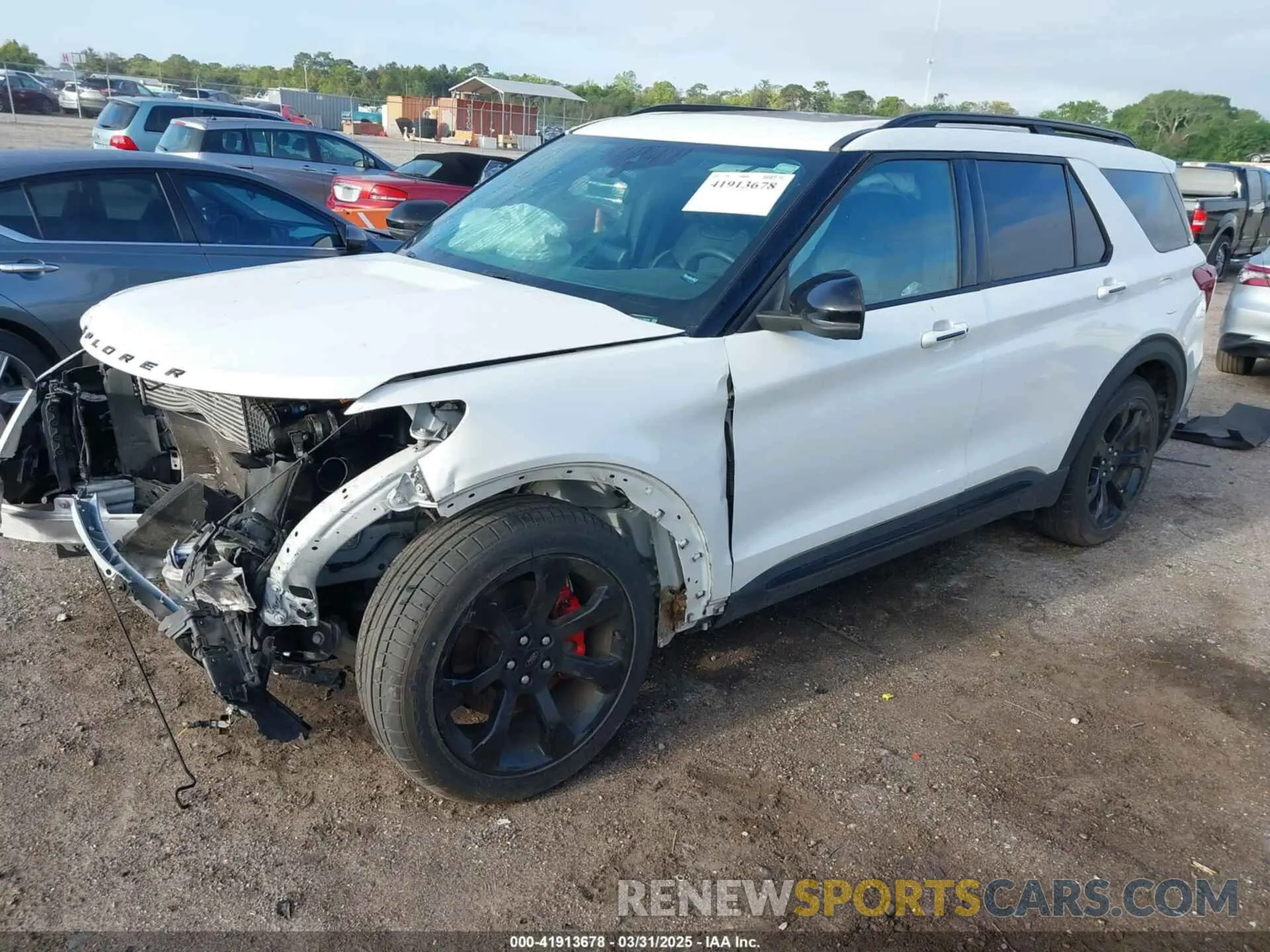 2 fotografías del automóvil dañado 1FM5K8GC9LGD03798 FORD EXPLORER 2020