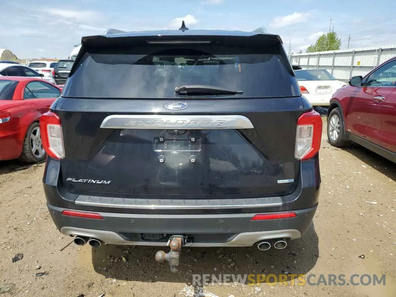 6 fotografías del automóvil dañado 1FM5K8HC0LGC74352 FORD EXPLORER 2020