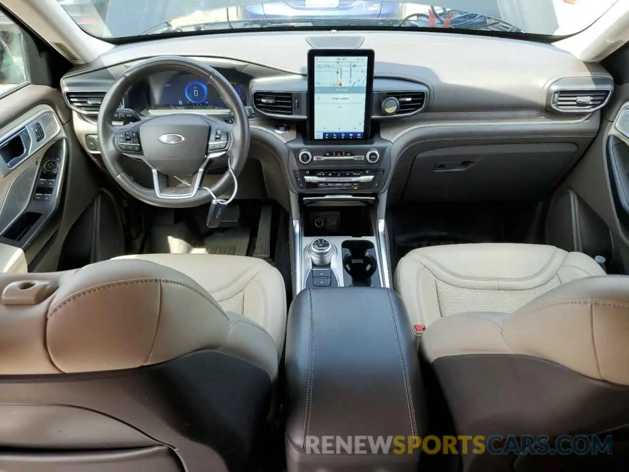 8 fotografías del automóvil dañado 1FM5K8HC0LGC74352 FORD EXPLORER 2020