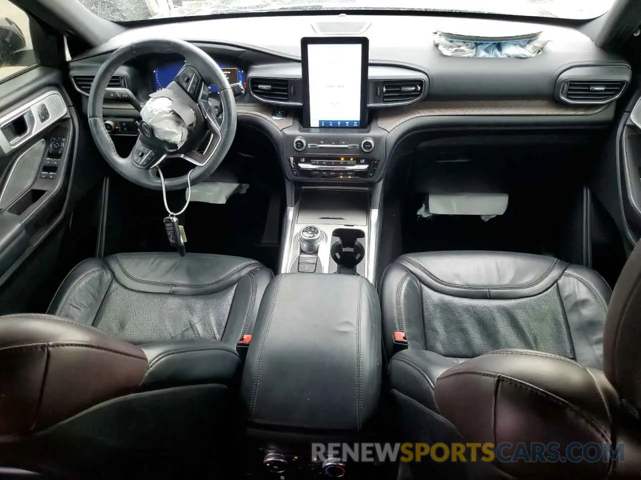 8 fotografías del automóvil dañado 1FM5K8HC1LGA26482 FORD EXPLORER 2020