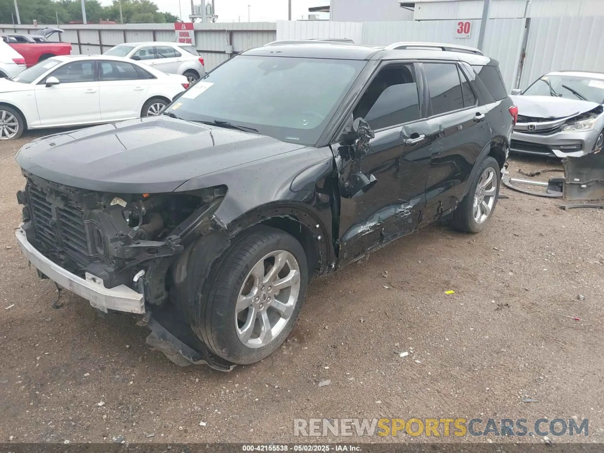 2 fotografías del automóvil dañado 1FM5K8HC6LGC89843 FORD EXPLORER 2020