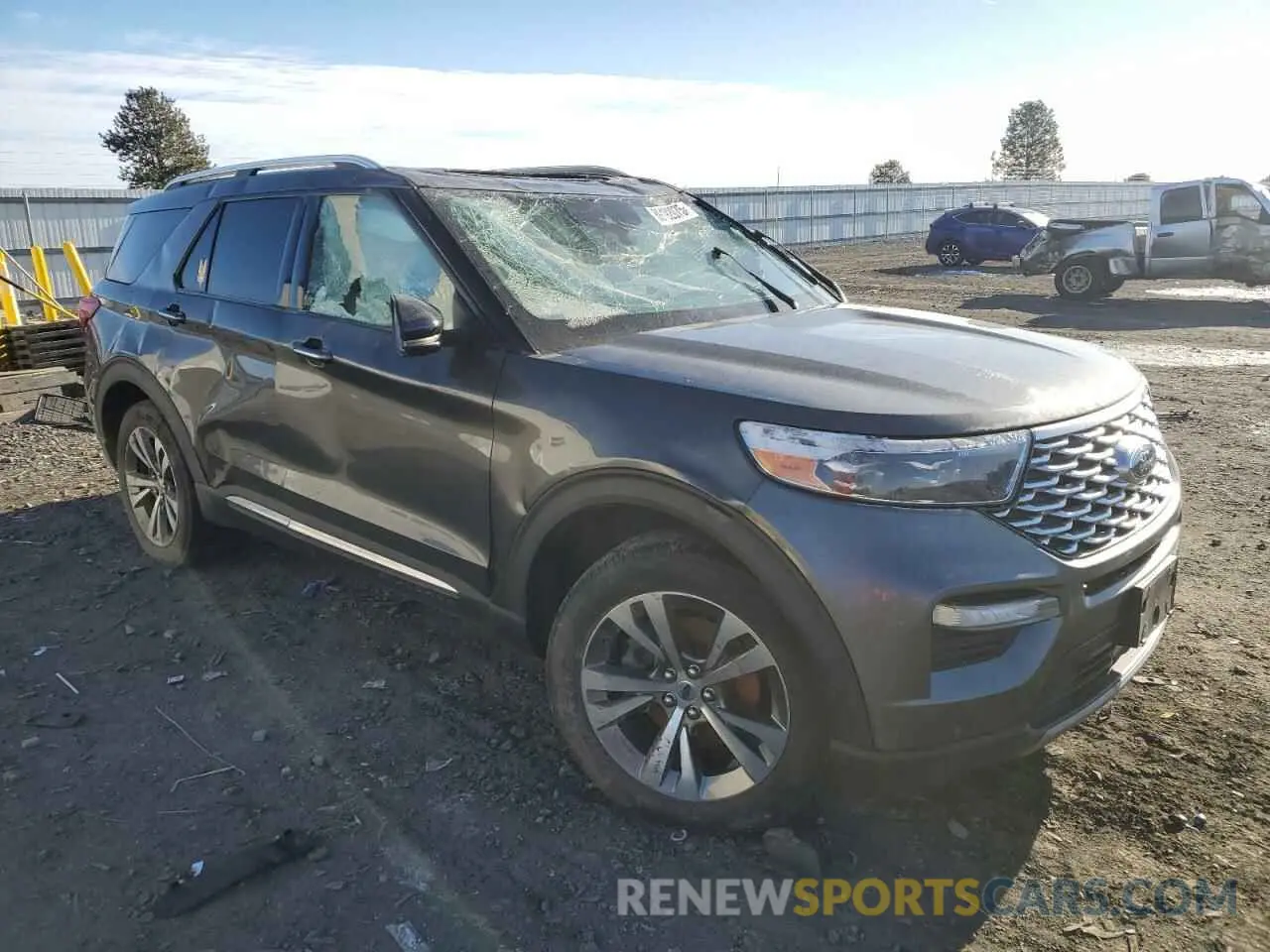 4 fotografías del automóvil dañado 1FM5K8HC7LGA41486 FORD EXPLORER 2020