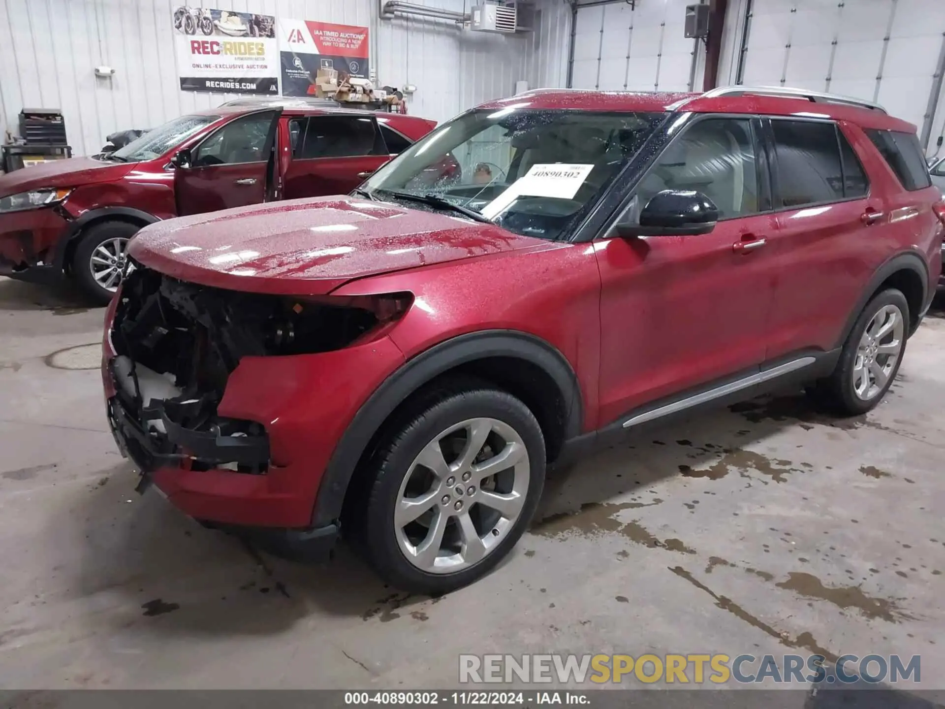 2 fotografías del automóvil dañado 1FM5K8HC8LGC91187 FORD EXPLORER 2020