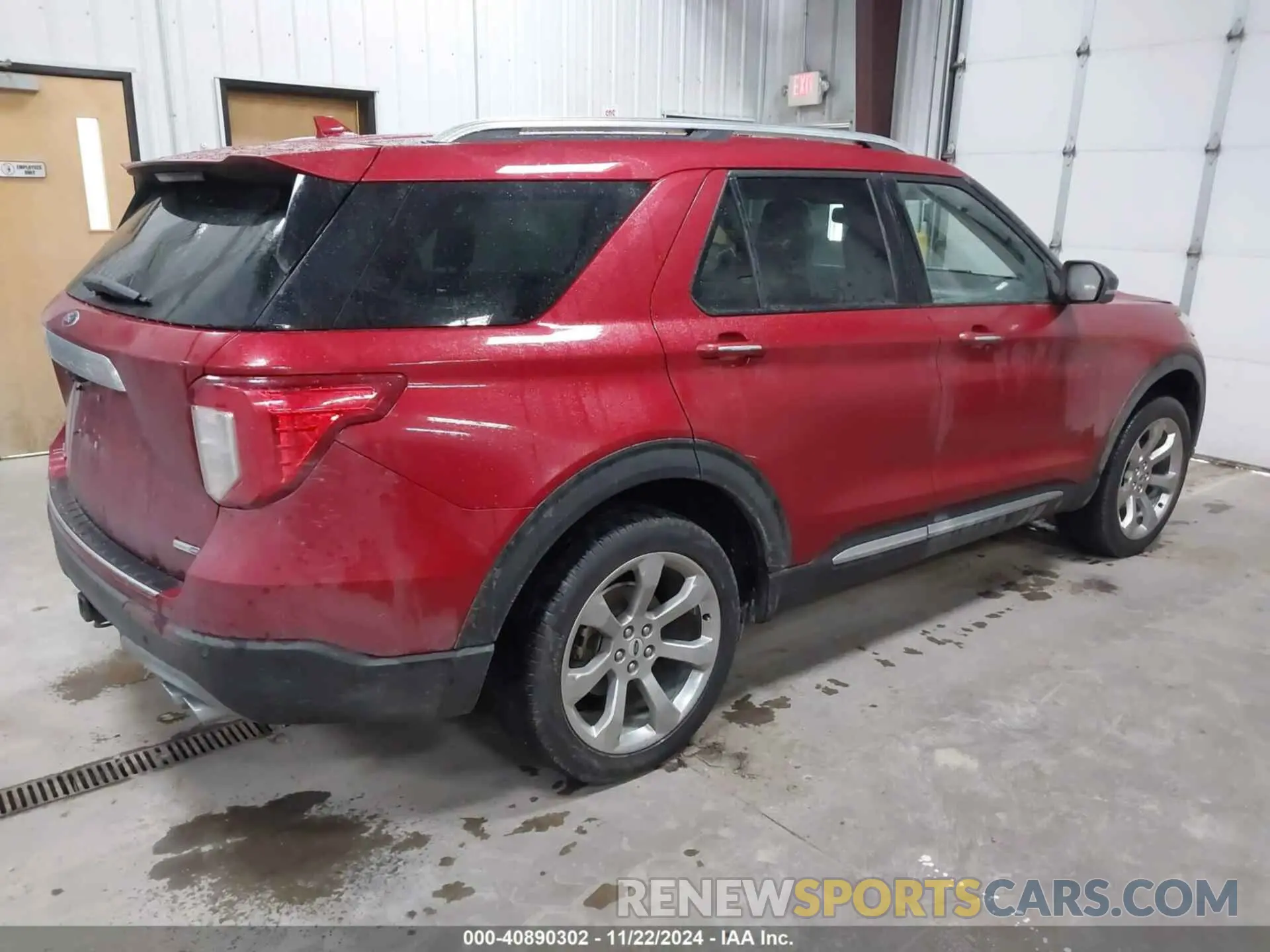 4 fotografías del automóvil dañado 1FM5K8HC8LGC91187 FORD EXPLORER 2020