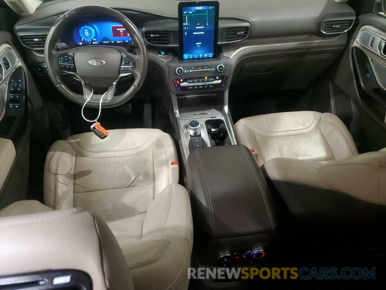 8 fotografías del automóvil dañado 1FM5K8HC9LGA03645 FORD EXPLORER 2020