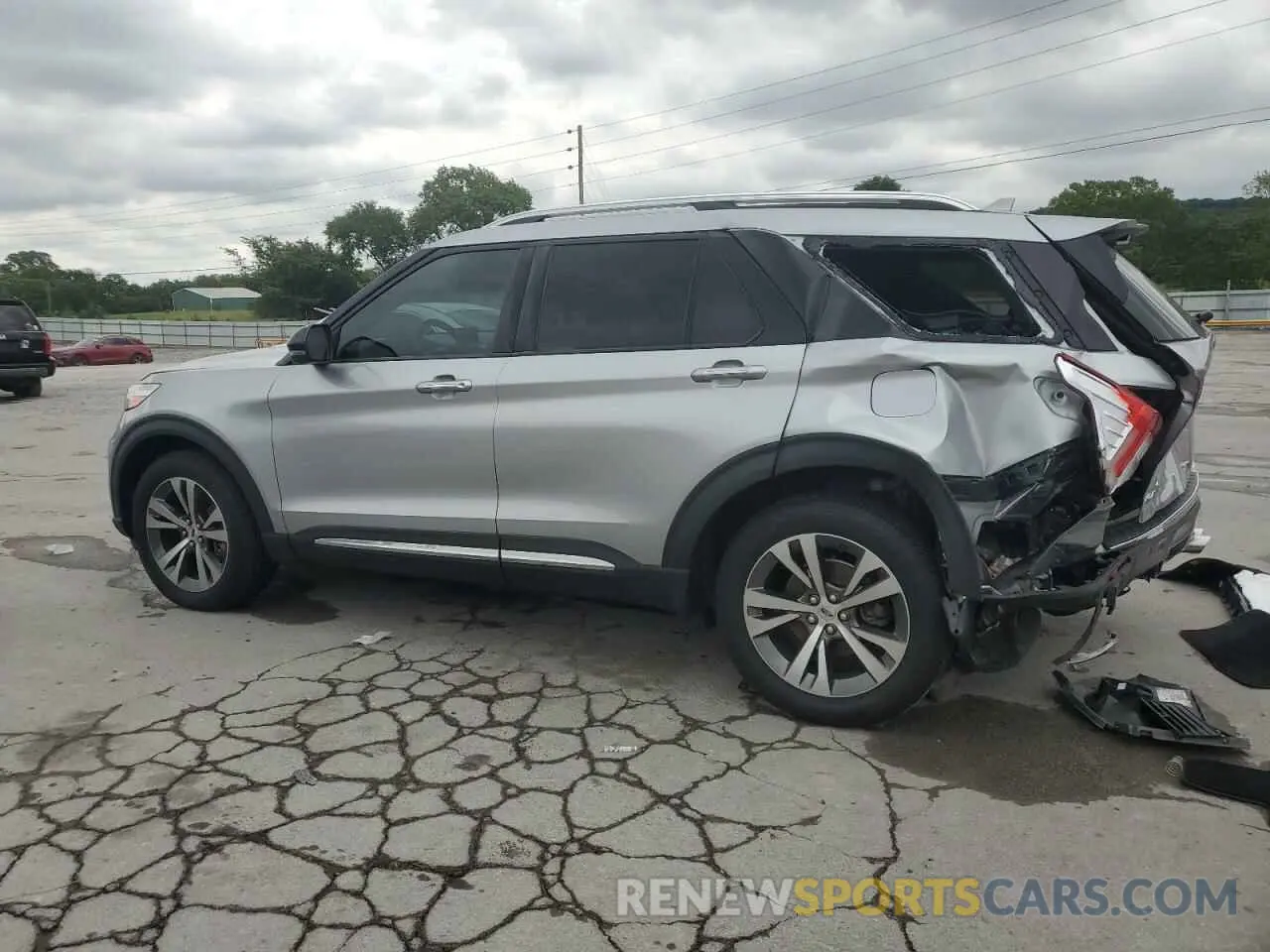 2 fotografías del automóvil dañado 1FM5K8HC9LGA43773 FORD EXPLORER 2020