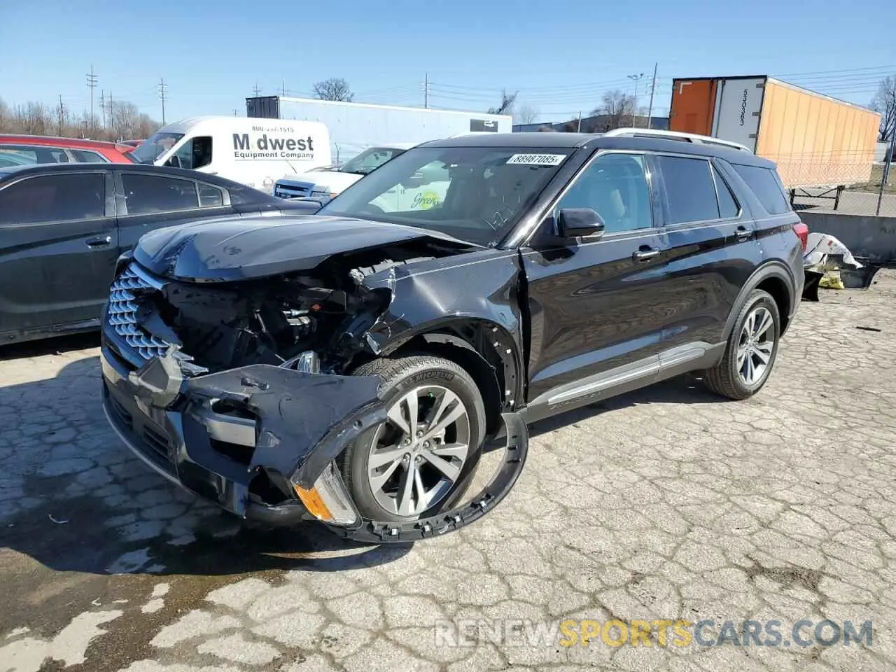 1 fotografías del automóvil dañado 1FM5K8HCXLGA26156 FORD EXPLORER 2020