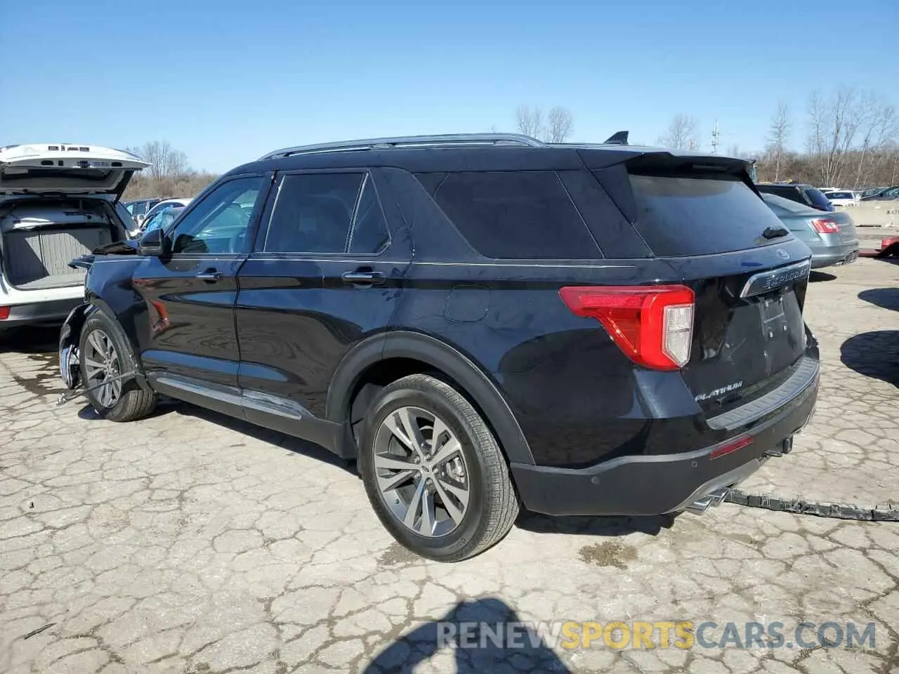 2 fotografías del automóvil dañado 1FM5K8HCXLGA26156 FORD EXPLORER 2020