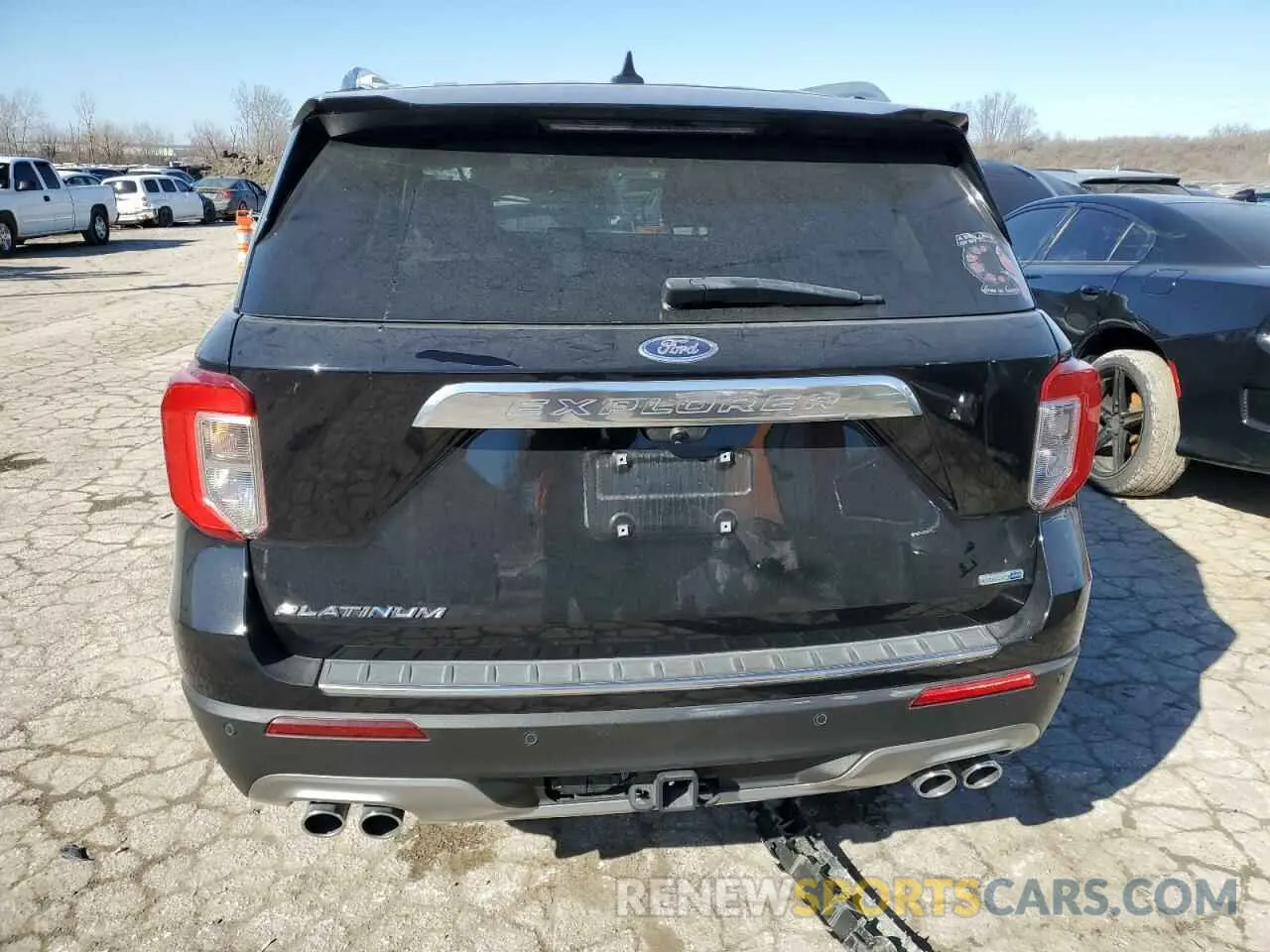 6 fotografías del automóvil dañado 1FM5K8HCXLGA26156 FORD EXPLORER 2020